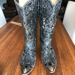 Corral Black Dress Cowgirl Boots
